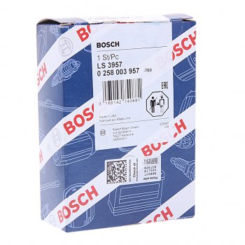 6 949 р. Датчик кислорода VW AUDI SEAT VOLVO FIAT FERRARI 3 контакта BOSCH BOSCH 0258003957  с доставкой в г. Воронеж. Увеличить фотографию 2