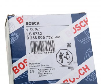 5 999 р. Датчик кислорода DAEWOO Matiz универсальный BOSCH BOSCH 0258005732 BOSCH 0258005732  с доставкой в г. Воронеж. Увеличить фотографию 3