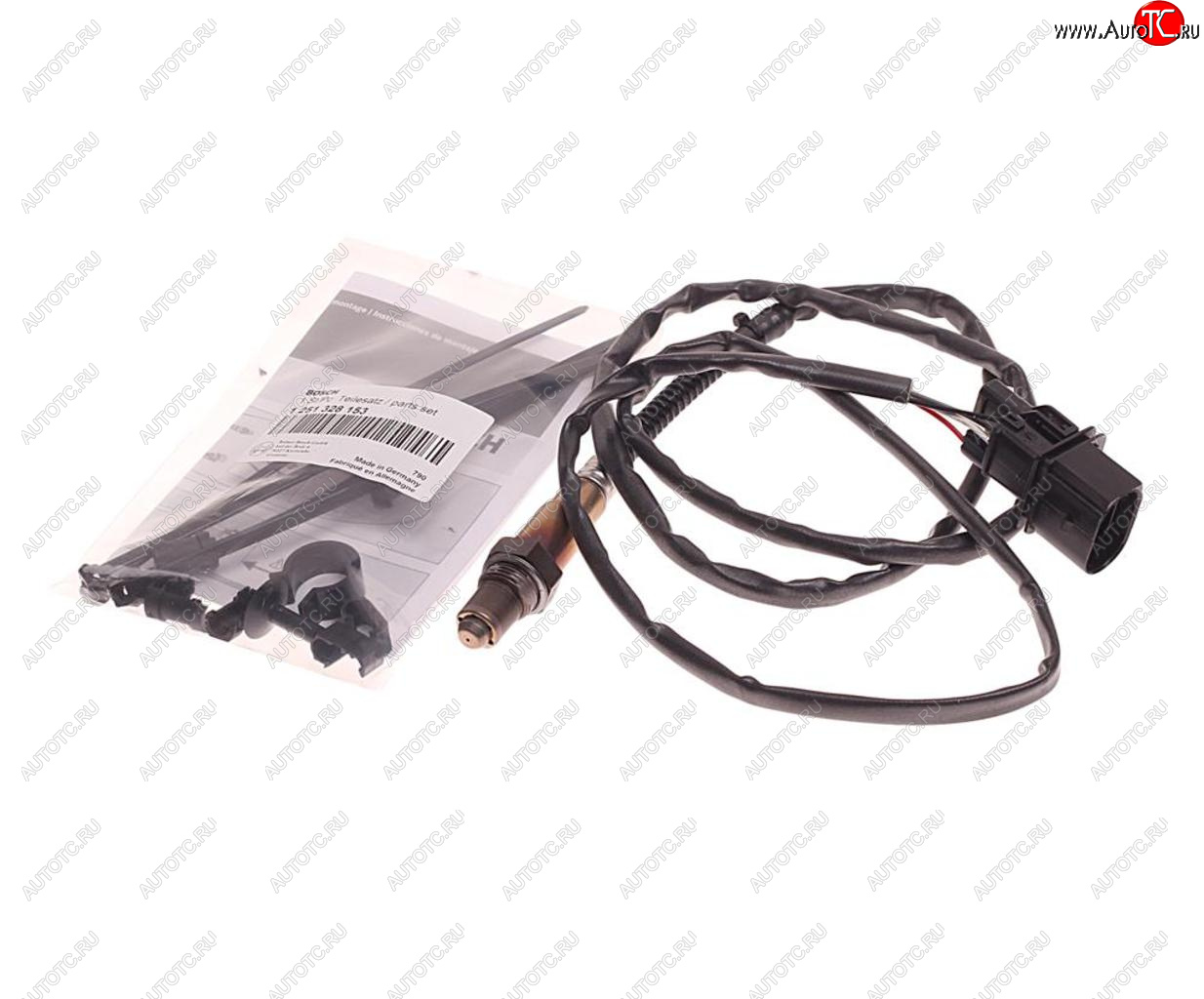 11 599 р. Датчик кислорода VW AUDI SEAT SKODA (BFQBCAAZGAZJ) до катализатора BOSCH BOSCH 0258007351  с доставкой в г. Воронеж