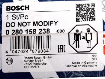 4 089 р. Форсунка FORD C-Max (10-),Focus (11-) (1.6) топливная BOSCH BOSCH 0280158238  с доставкой в г. Воронеж. Увеличить фотографию 6