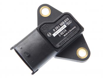 4 999 р. Датчик давления MAN TGA,TGL,TGX наддува (необходим переходник F00C3G1902) BOSCH BOSCH 0281002655  с доставкой в г. Воронеж. Увеличить фотографию 1