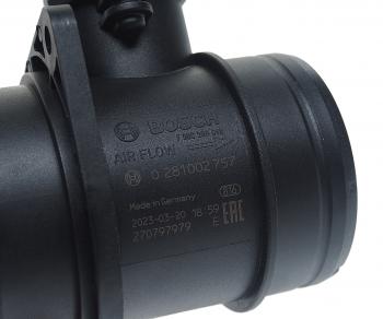 8 399 р. Датчик массового расхода воздуха VW Jetta (98-01) BOSCH BOSCH 0281002757  с доставкой в г. Воронеж. Увеличить фотографию 4
