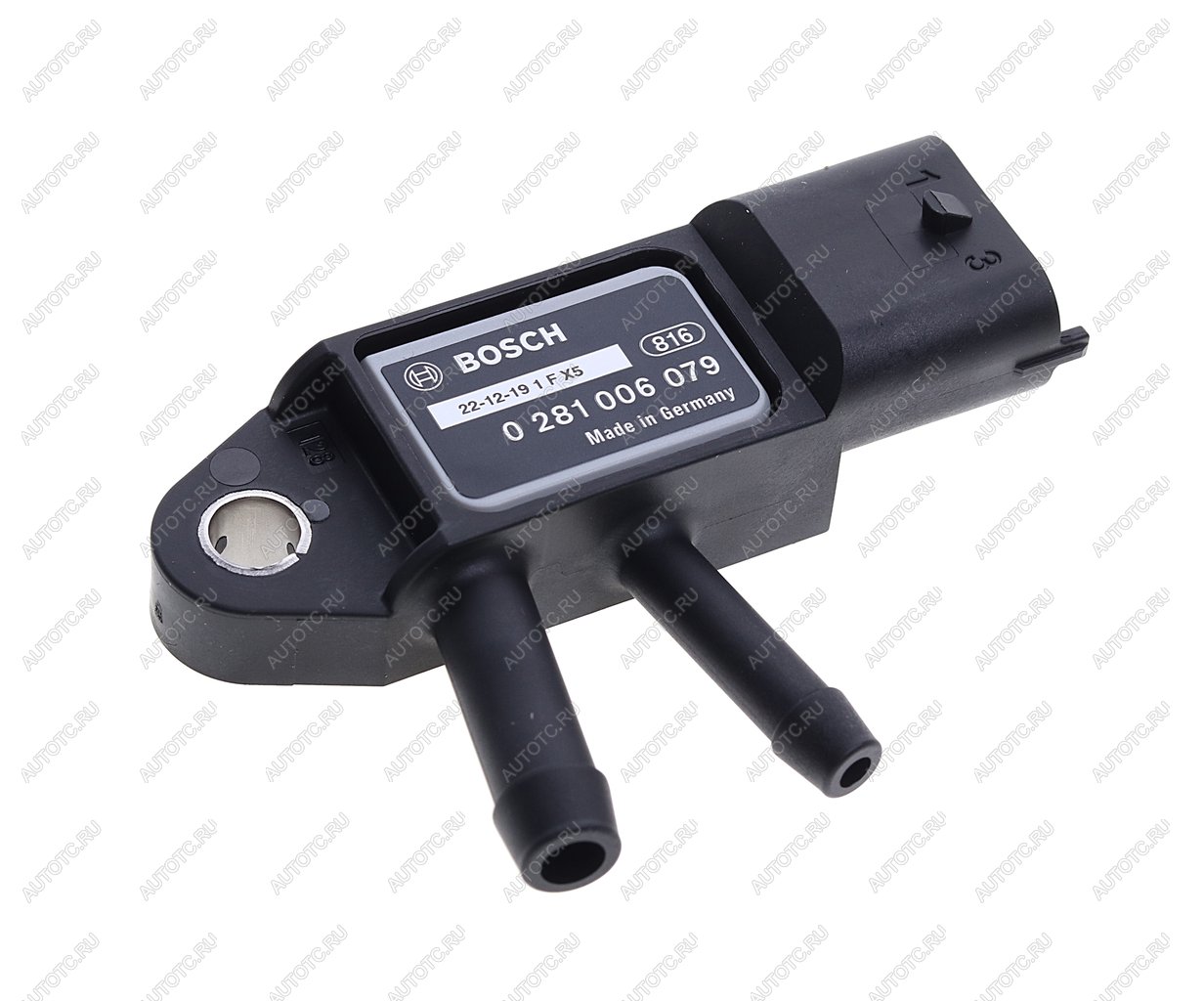 6 199 р. Датчик SSANGYONG Actyon (10-),Actyon Sports (12-),Rexton (12-) (D20) диффер. давления топлива BOSCH BOSCH 0281006079 BOSCH 0281006079  с доставкой в г. Воронеж