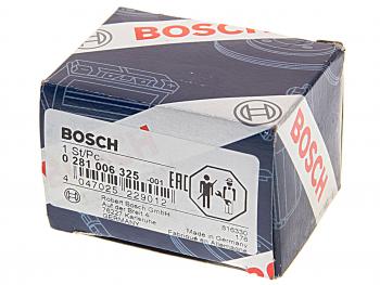 8 749 р. Датчик давления топлива ГАЗ-33106,КАМАЗ,ПАЗ,ГАЗ дв.CUMMINS ISF 3.8 BOSCH BOSCH 0281006325  с доставкой в г. Воронеж. Увеличить фотографию 3