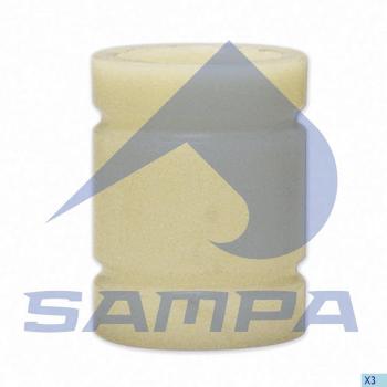 299 р. Втулка стабилизатора VOLVO FH переднего (53x70x91.5) SAMPA SAMPA 030.013  с доставкой в г. Воронеж. Увеличить фотографию 3