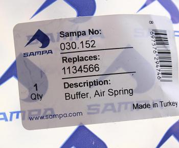 339 р. Отбойник VOLVO пневморессоры SAMPA SAMPA 030.152  с доставкой в г. Воронеж. Увеличить фотографию 3