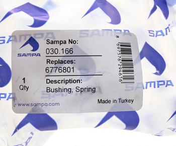 479 р. Втулка VOLVO рессоры задней SAMPA SAMPA 030.166  с доставкой в г. Воронеж. Увеличить фотографию 3