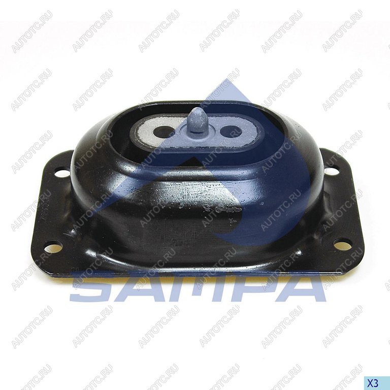 3 499 р. Подушка двигателя VOLVO FH,FM (дв.D9ABD12DD13A) передняя SAMPA SAMPA 030.286  с доставкой в г. Воронеж