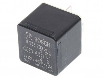589 р. Реле SCANIA IVECO MAN DAF (24V 20A) с диодом BOSCH BOSCH 0332209204  с доставкой в г. Воронеж. Увеличить фотографию 1