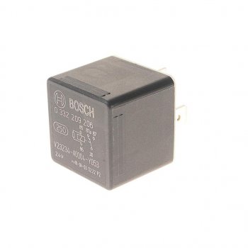 659 р. Реле (24V 30A) 5 контактов с сопротивлением BOSCH BOSCH 0332209206  с доставкой в г. Воронеж. Увеличить фотографию 1