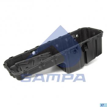 15 449 р. Поддон масляный VOLVO FM картера двигателя SAMPA SAMPA 033.442  с доставкой в г. Воронеж. Увеличить фотографию 1