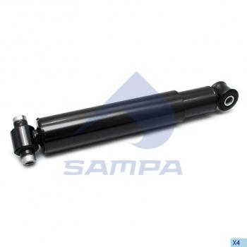 3 399 р. Амортизатор VOLVO FM,FH задний (470780 16х100 20х50 OO) SAMPA SAMPA 033.457-01  с доставкой в г. Воронеж. Увеличить фотографию 1