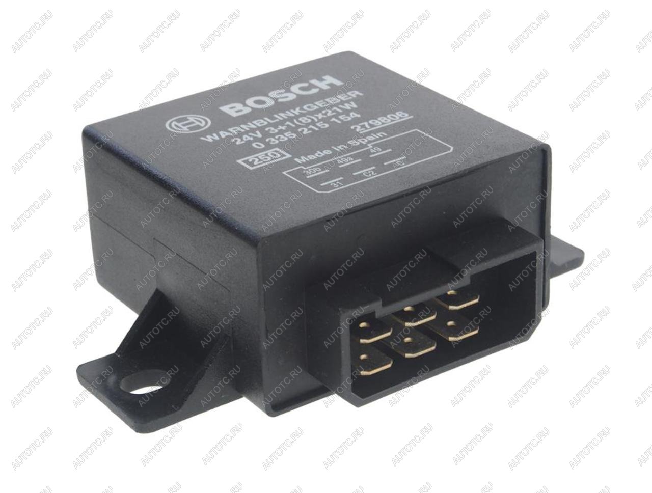 6 299 р. Реле поворота MERCEDES MAN RENAULT VOLVO 24V (6 контактов) BOSCH BOSCH 0335215154  с доставкой в г. Воронеж
