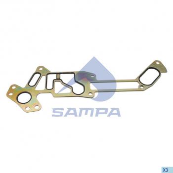 1 099 р. Прокладка VOLVO дв.D13A корпуса фильтра масляного SAMPA SAMPA 034.114  с доставкой в г. Воронеж. Увеличить фотографию 1