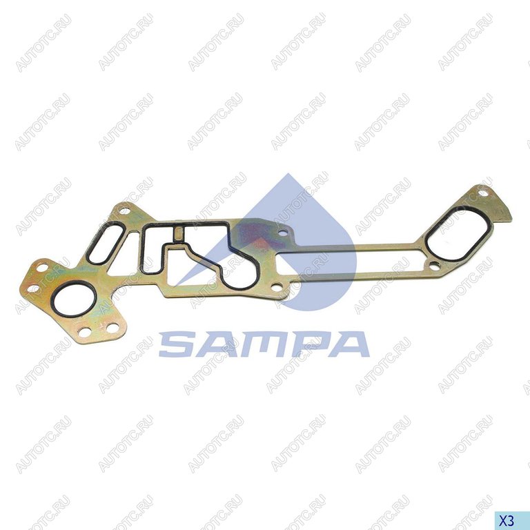 1 099 р. Прокладка VOLVO дв.D13A корпуса фильтра масляного SAMPA SAMPA 034.114  с доставкой в г. Воронеж