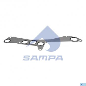 739 р. Прокладка VOLVO FH,FM дв.D12A корпуса фильтра масляного SAMPA SAMPA 034.119  с доставкой в г. Воронеж. Увеличить фотографию 1