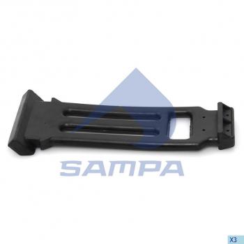 159 р. Крепление брызговика VOLVO FH12 (L=200мм) SAMPA SAMPA 034.163  с доставкой в г. Воронеж. Увеличить фотографию 1