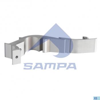 859 р. Кронштейн VOLVO FH крепления крыла заднего SAMPA SAMPA 034.168  с доставкой в г. Воронеж. Увеличить фотографию 1