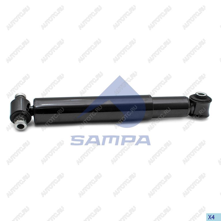3 099 р. Амортизатор VOLVO FH,FM передний (443718 16х100 16х66 ОО) SAMPA SAMPA 034.194-01  с доставкой в г. Воронеж