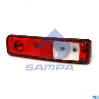 4 699 р. Фонарь задний RENAULT Premium VOLVO FE,FL правый (АМР-разъем сбоку) SAMPA SAMPA 034.343  с доставкой в г. Воронеж. Увеличить фотографию 1