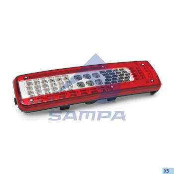 26 899 р. Фонарь задний VOLVO FH4 левый SAMPA SAMPA 034.348  с доставкой в г. Воронеж. Увеличить фотографию 1