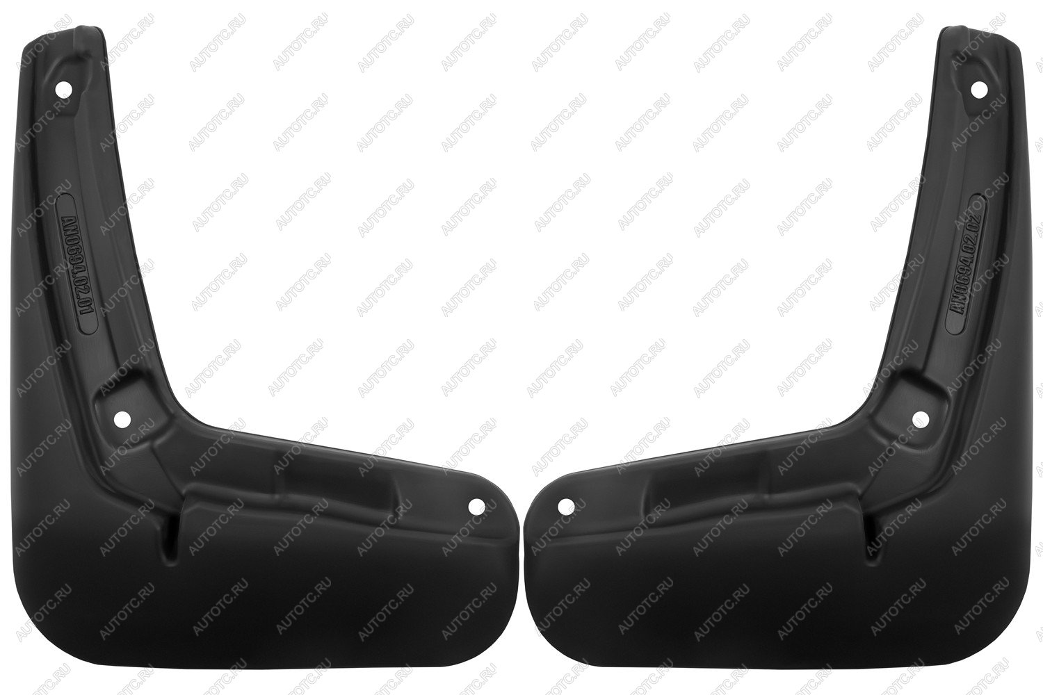 1 049 р. Брызговики задние подходят для  VGV U75 Plus  2024 -  2 шт.(optimum) в пакете FROSCH nlf.an0694.e3  с доставкой в г. Воронеж