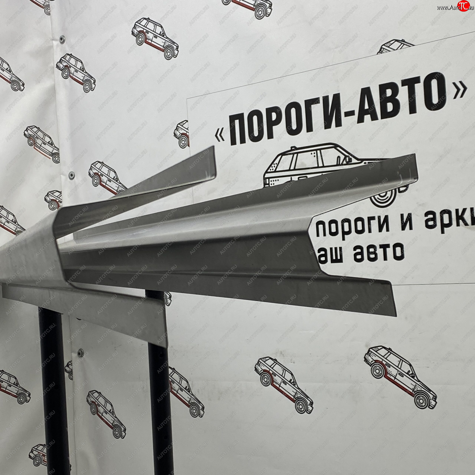 1 989 р. Правый порог (Ремкомплект) Пороги-Авто Уаз Патриот 23632 1 рестайлинг пикап (2014-2016) (холоднокатаная сталь 1 мм)  с доставкой в г. Воронеж
