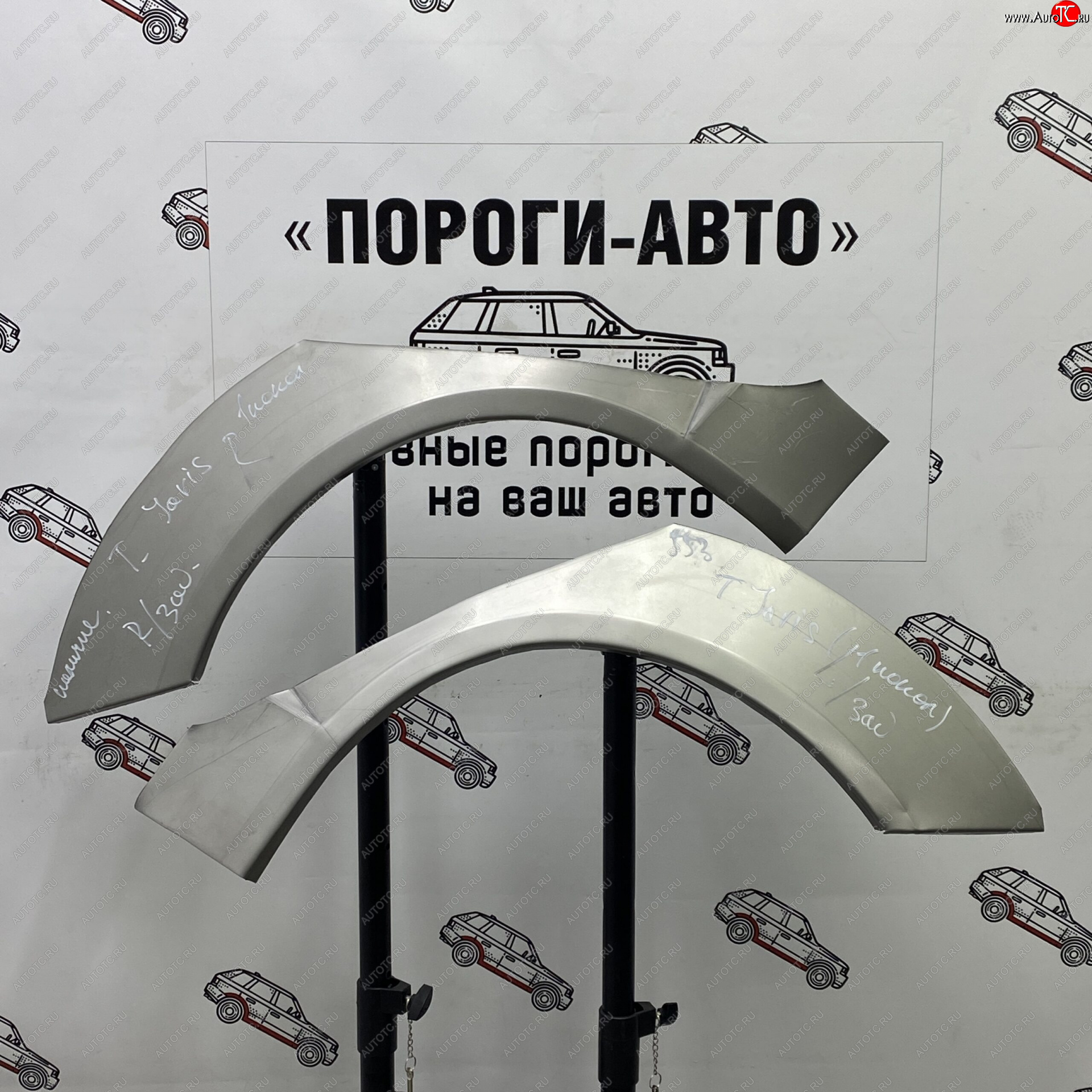 2 199 р. Ремонтные арки задних крыльев (Правая арка) Пороги-Авто  Toyota Yaris  XP10 (1999-2005) хэтчбэк 5 дв. (холоднокатаная сталь 0,8мм)  с доставкой в г. Воронеж