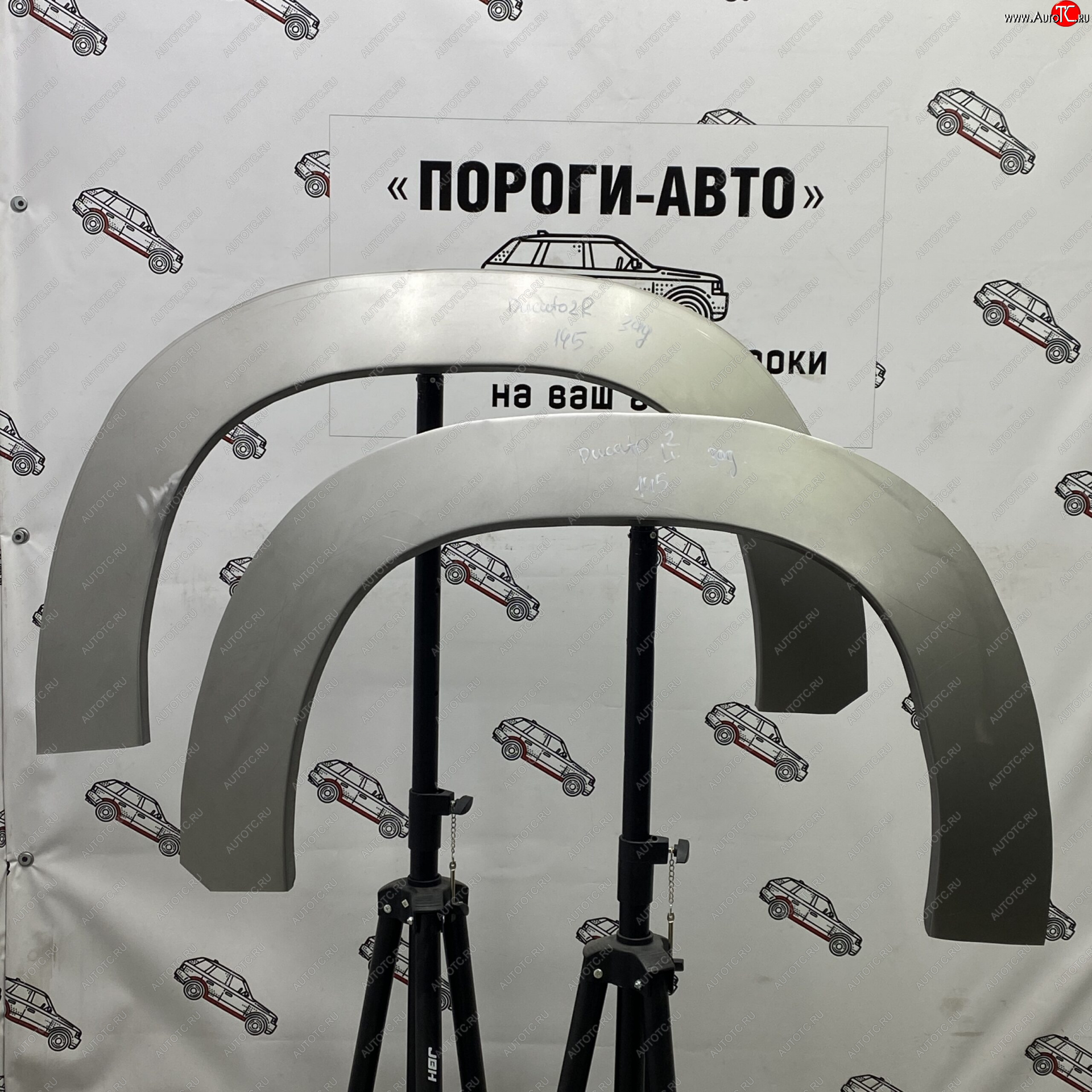 4 299 р. Комплект задних ремонтных арок Пороги-Авто Fiat Ducato 244 (2002-2012) (Холоднокатаная сталь 0,8 мм)  с доставкой в г. Воронеж