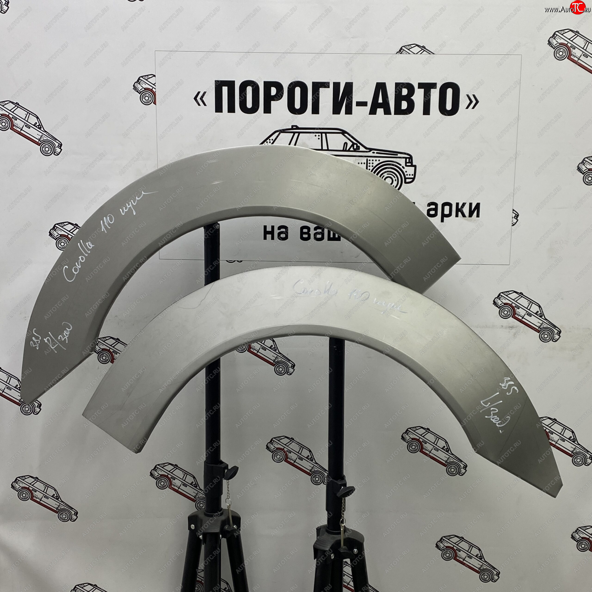 2 199 р. Левая внешняя ремонтная арка Пороги-Авто  Toyota Corolla  E110 (1991-2002) седан дорестайлинг, седан рестайлинг (Холоднокатаная сталь 0,8 мм)  с доставкой в г. Воронеж