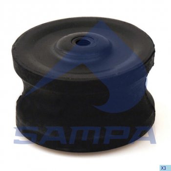1 249 р. Подушка SCANIA двигателя передняя (круглая) SAMPA SAMPA 040.045  с доставкой в г. Воронеж. Увеличить фотографию 1
