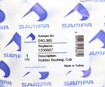 689 р. Сайлентблок SCANIA стабилизатора кабины (24.5x65x89) SAMPA SAMPA 040.065  с доставкой в г. Воронеж. Увеличить фотографию 2