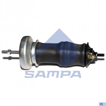 3 299 р. Амортизатор SCANIA 4 series кабины передний с пневмоподушкой 1424228+1349840 SAMPA SAMPA 040.179-01  с доставкой в г. Воронеж. Увеличить фотографию 1