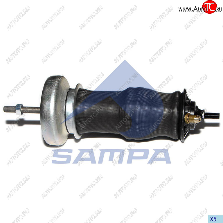 3 299 р. Амортизатор SCANIA 4 series кабины передний с пневмоподушкой 1424228+1349840 SAMPA SAMPA 040.179-01  с доставкой в г. Воронеж