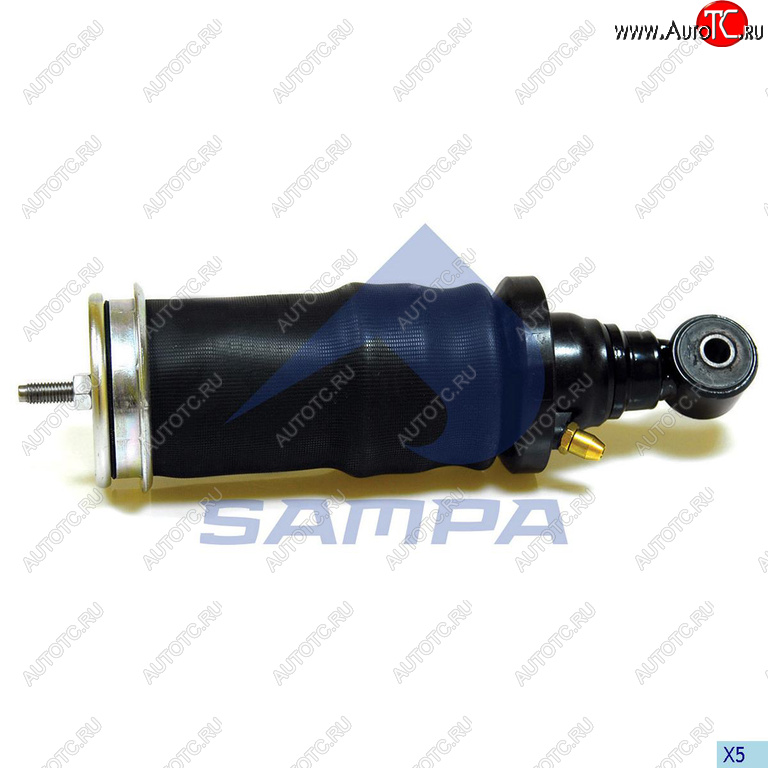 3 399 р. Амортизатор SCANIA кабины (пневмо) (230335 OI) в сборе SAMPA SAMPA 040.185-01  с доставкой в г. Воронеж