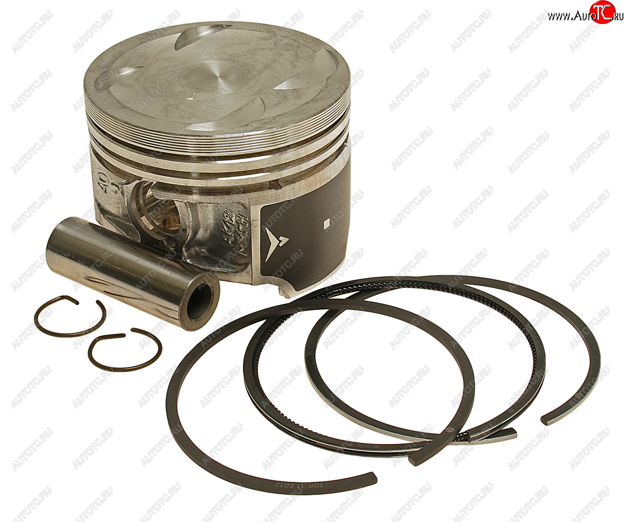 2 539 р. Поршень двигателя ЗМЗ-40522 d=95.5 (группа Г D) с поршневыми и ст.кольцами,пальцами 1шт. ЕВРО-2 ЗМ ЗМЗ 040500-4680000-27  с доставкой в г. Воронеж