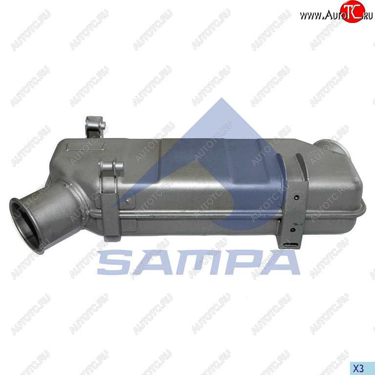 11 849 р. Глушитель SCANIA P,R,T series SAMPA SAMPA 041.380  с доставкой в г. Воронеж