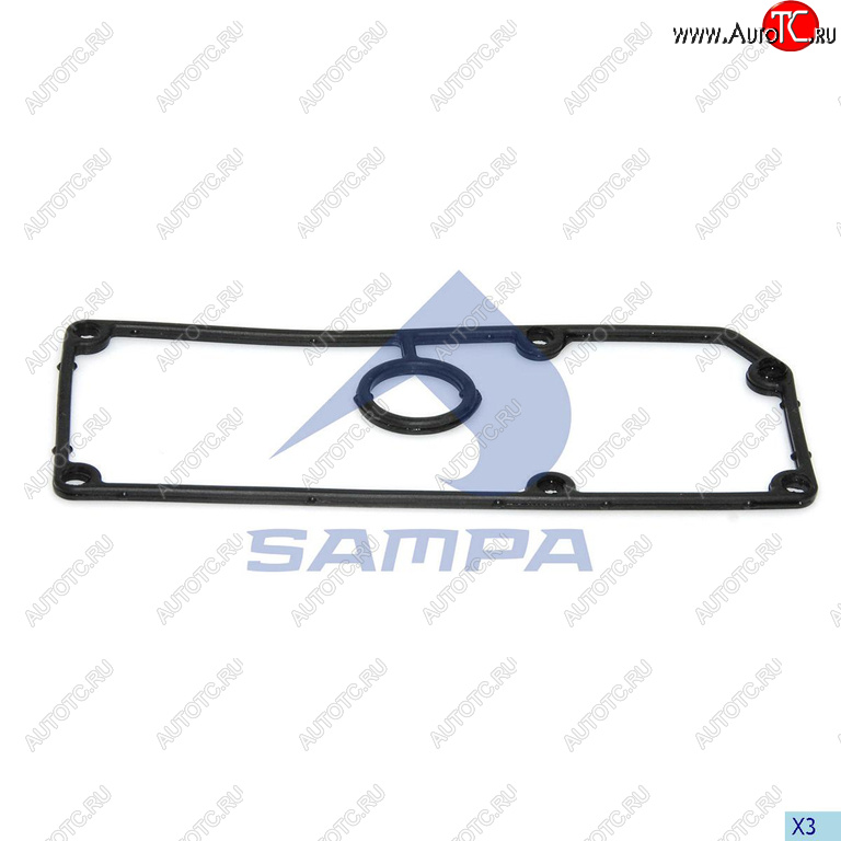 166 р. Прокладка SCANIA P,G,R,T series дв.DC9,11,DC,DT12 крышки маслоочистителя SAMPA SAMPA 041.453  с доставкой в г. Воронеж