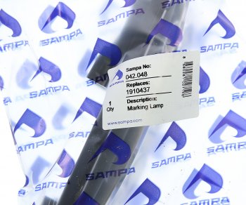 1 499 р. Фонарь габаритный SCANIA P,G,R,T series диодный белый (в козырек) SAMPA SAMPA 042.048  с доставкой в г. Воронеж. Увеличить фотографию 3