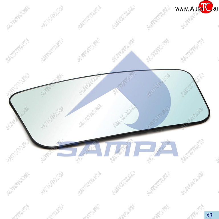 1 779 р. Элемент зеркальный SCANIA 124,144,P,R,T series с подогревом SAMPA SAMPA 042.105  с доставкой в г. Воронеж