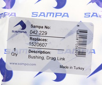 319 р. Втулка SCANIA тяги рулевой продольной SAMPA SAMPA 042.229  с доставкой в г. Воронеж. Увеличить фотографию 3