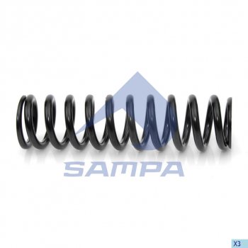 1 669 р. Пружина SCANIA кабины задняя SAMPA SAMPA 042.282  с доставкой в г. Воронеж. Увеличить фотографию 1
