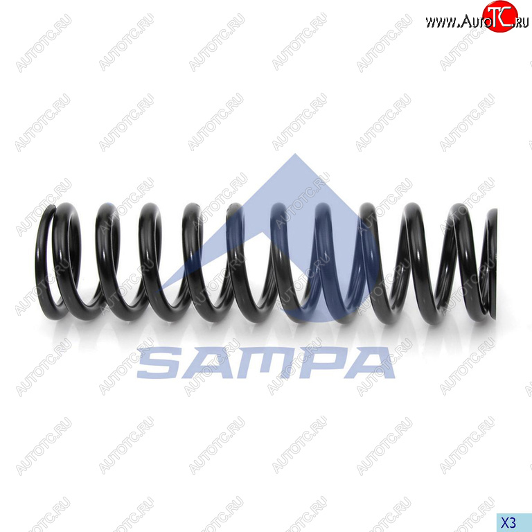 1 669 р. Пружина SCANIA кабины задняя SAMPA SAMPA 042.282  с доставкой в г. Воронеж