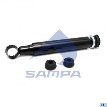 3 179 р. Амортизатор SCANIA P,G,R,T series передний (413693 14x63 22x52 IO) SAMPA SAMPA 043.074-01  с доставкой в г. Воронеж. Увеличить фотографию 1