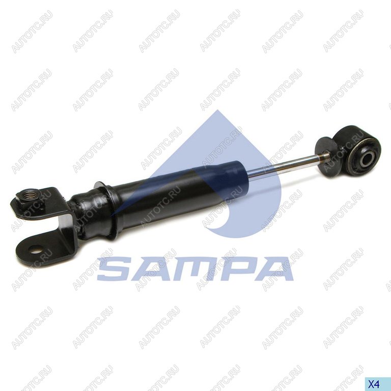 2 299 р. Амортизатор SCANIA кабины передний SAMPA SAMPA 043.109-01  с доставкой в г. Воронеж