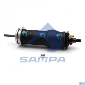 Амортизатор SCANIA кабины (пневмо) (212304 II) в сборе SAMPA SAMPA 043.144-01