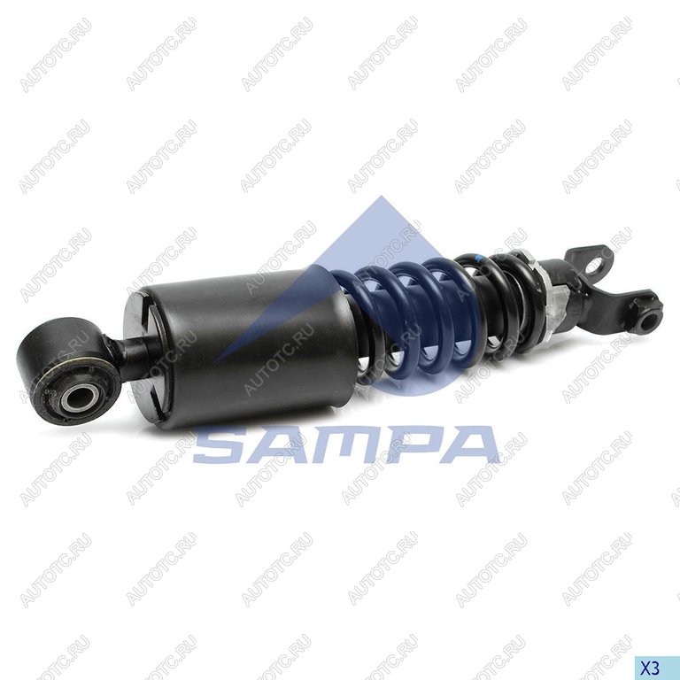 3 369 р. Амортизатор SCANIA кабины задний SAMPA SAMPA 043.161-01  с доставкой в г. Воронеж