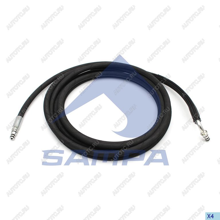 7 349 р. Шланг SCANIA сцепления SAMPA SAMPA 043.383  с доставкой в г. Воронеж