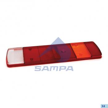 719 р. Рассеиватель DAF VOLVO FH12 SCANIA 4 series фонаря заднего левогоправого SAMPA SAMPA 043.467  с доставкой в г. Воронеж. Увеличить фотографию 1