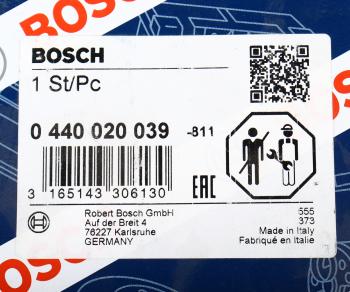 12 249 р. Насос топливный RENAULT OPEL низкого давления шестеренчатый BOSCH BOSCH 0440020039  с доставкой в г. Воронеж. Увеличить фотографию 3